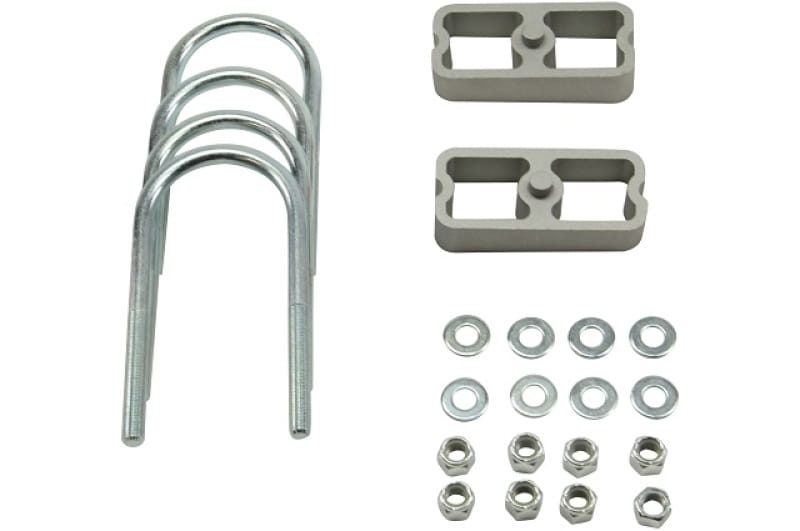 Belltech — Universal 1 in. (w/ 2 deg. taper) Rear Lowering Block Kit
1 INCH LOWERING BLOCK KIT | 2 DEGREE TAPER - 6002