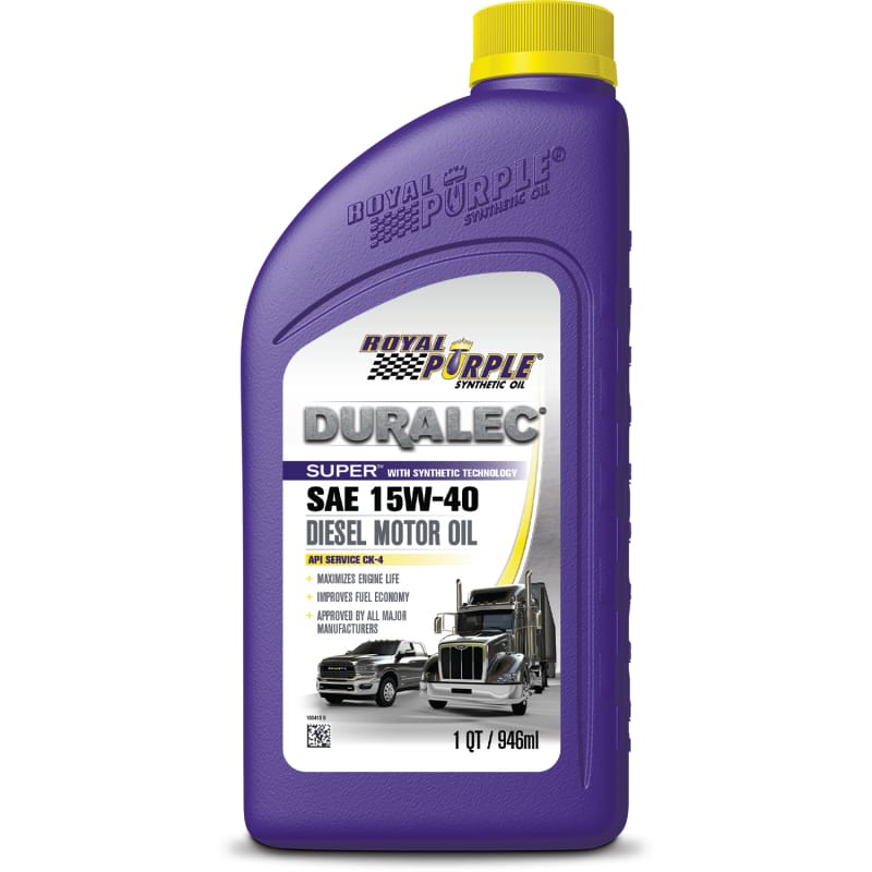 Royal Purple — Royal Purple Duralec Super SAE 15W-40 Diesel Motor Oil