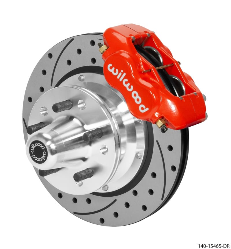 Wilwood — KIT,FRONT,CDP,A,B,E,F,J BODY 73-83,DISC FDLI,11.00 ROTOR,DRILLED,RED