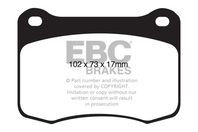 EBC — Yellowstuff Street And Track Brake Pads