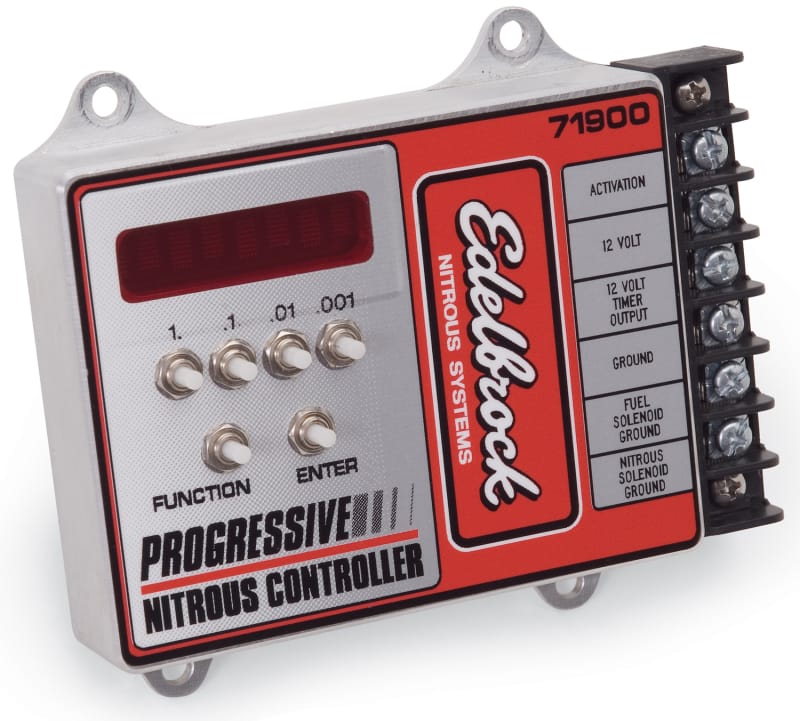 Edelbrock — Edelbrock Nitrous Progressive Nitrous Controller 32 Bit
NITROUS