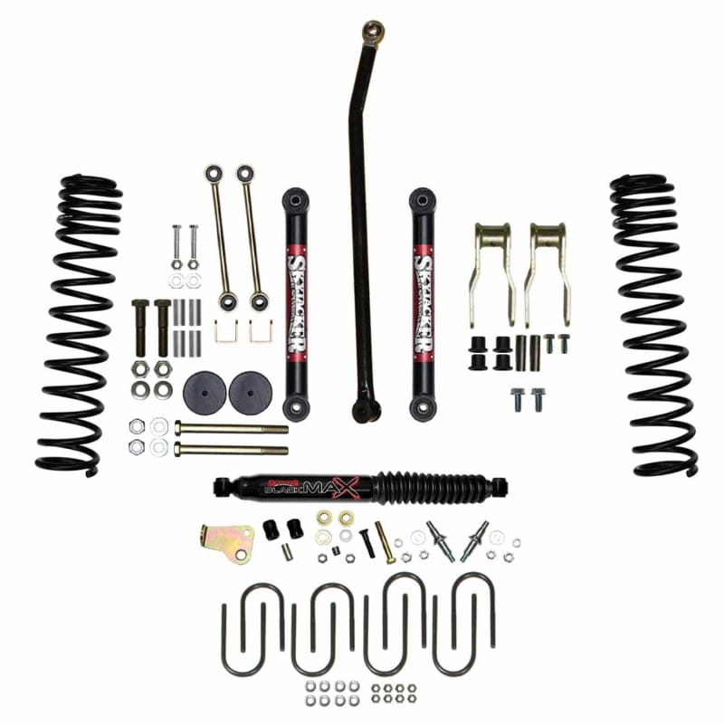 Skyjacker — 4.5 in. Component Box With Front Adjustable Track Bar and Lower Control Arms.