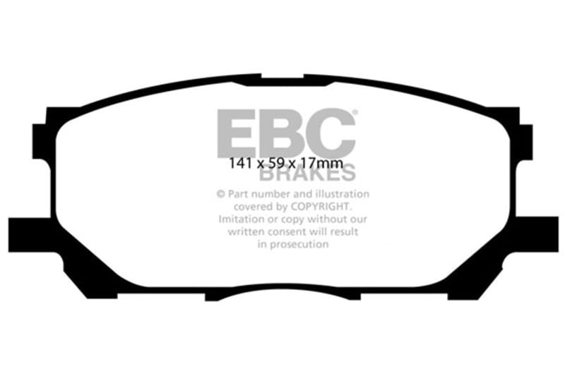 EBC — Ultimax OEM Replacement Brake Pads