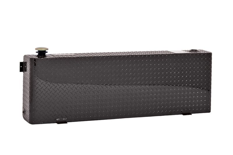 Dee Zee — Dee Zee Universal Tanks - Long Rectangle Black-Tread Aluminum