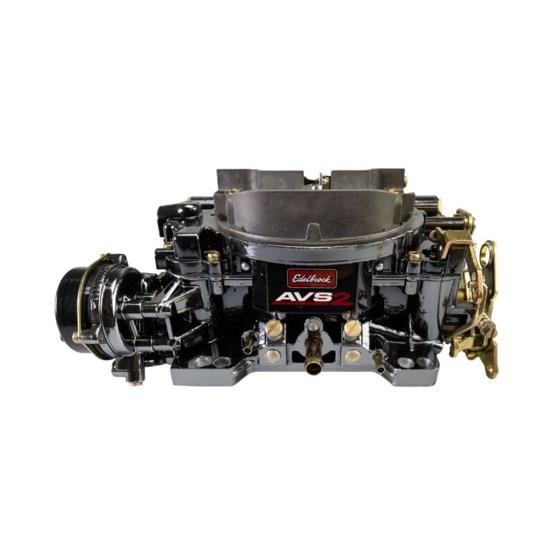 Edelbrock — Edelbrock Carburetor AVS2 Series 650 CFM Electric Choke - Black Plasma Finish