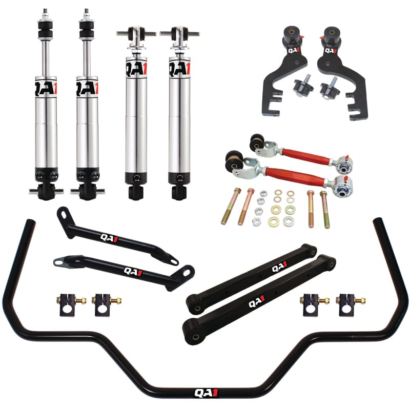 QA1 — Drag Kit 2.0, Level 1, Gr Pr/Mnte Carlo Gm, 69-72 G-Body, W/ Shocks