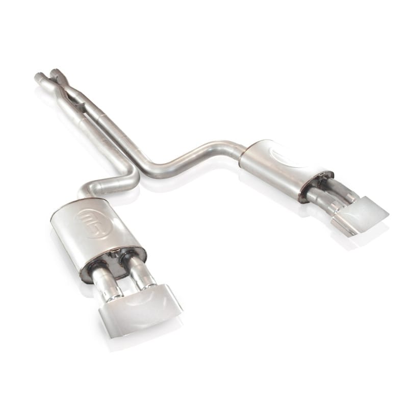 Stainless Works — Stainless Works Catback Dual Turbo Chambered Mufflers Performance Connect