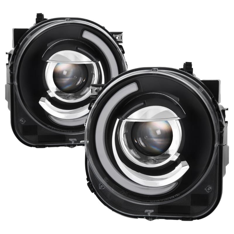SPYDER — Projector Headlights - Light Bar DRL -Black
XTune DRL Light Bar Projector Headlights