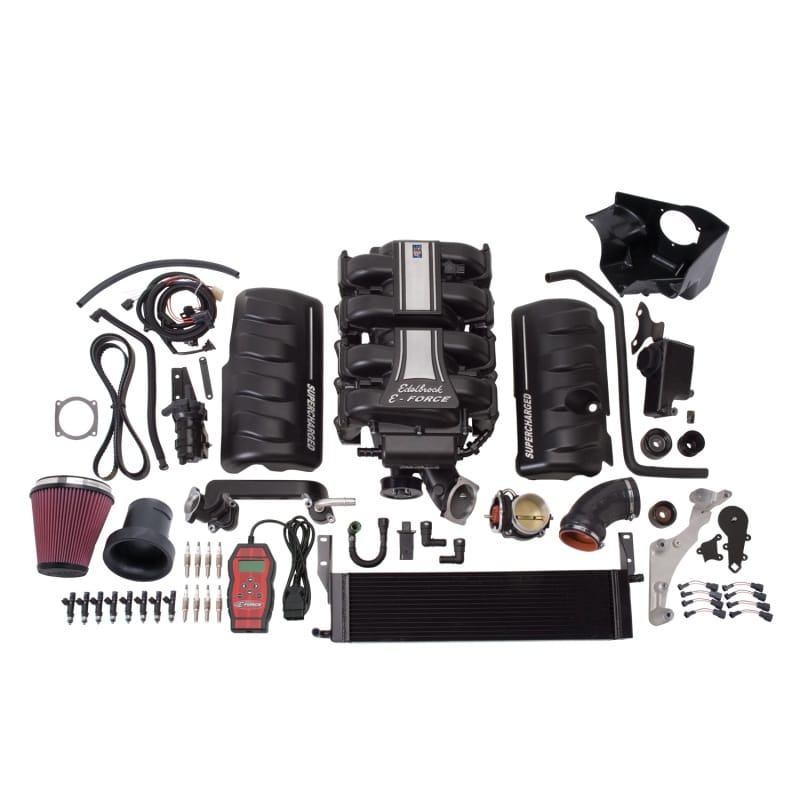 Edelbrock — E-Force Supercharger for 2005-09 Ford Mustang  4.6L 3V - Stage 2
E-Force Stage-2 Track Systems Supercharger System