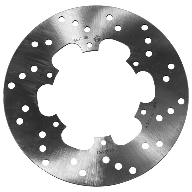 Brembo OE Powersports — Brembo OE 99-15 Benelli Pepe 50CC/99-02 Benelli LX Pepe 100CC 220x4mm Brake Disc - Front Fixed