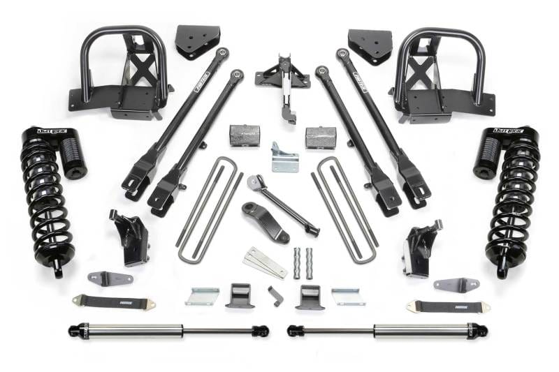 Fabtech — 6" 4LINK SYS W/DLSS 4.0 C/O& RR DLSS 08-10 FORD F450/550 4WD
4 Link Lift System