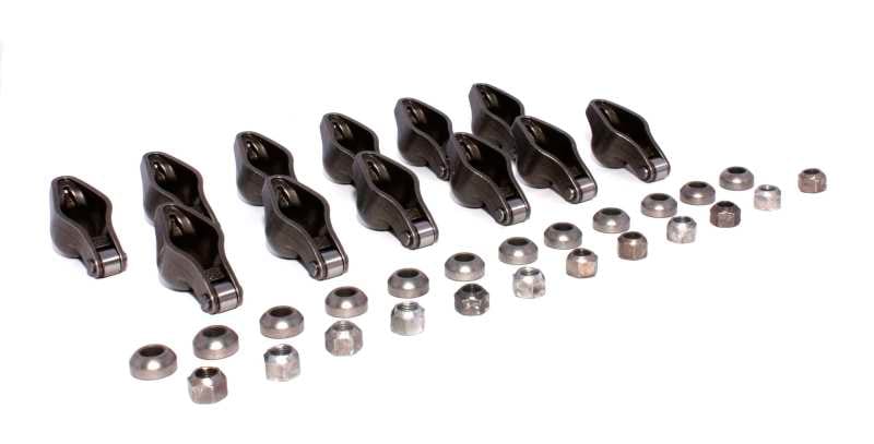 COMP Cams — Magnum Roller 1.52 Ratio Rocker Arm Set for Chevrolet V6 w/ 3/8" Stud