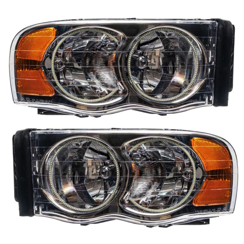 ORACLE Lighting — 2002-2005 Dodge Ram Pre-Assembled LED Halo Headlights