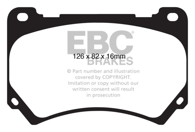 EBC — Ultimax OEM Replacement Brake Pads