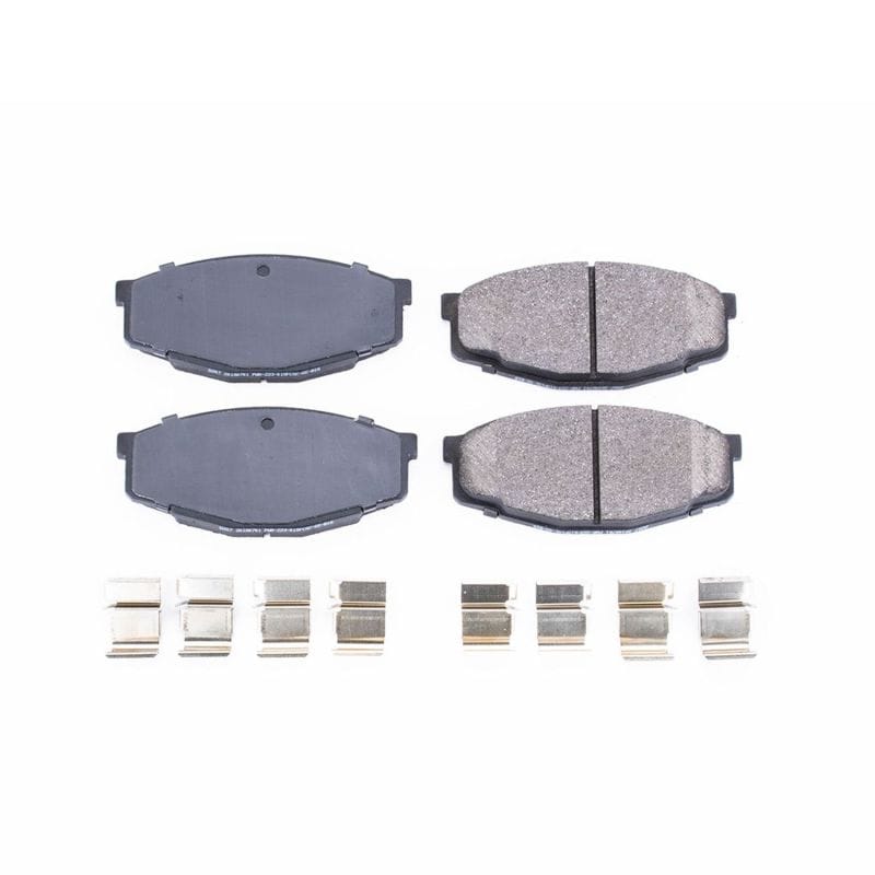 PowerStop — PowerStop - Z17 Low-Dust Ceramic Brake Pads with Hardware