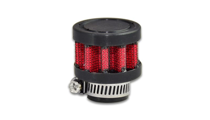 Vibrant — Crankcase Breather Filter - 35mm Filter OD, 5/8" (15mm) Inlet I.D., 1.5" Tall
Crankcase Breather Filter, 5/8" Inlet I.D.
Crankcase Breather Filter