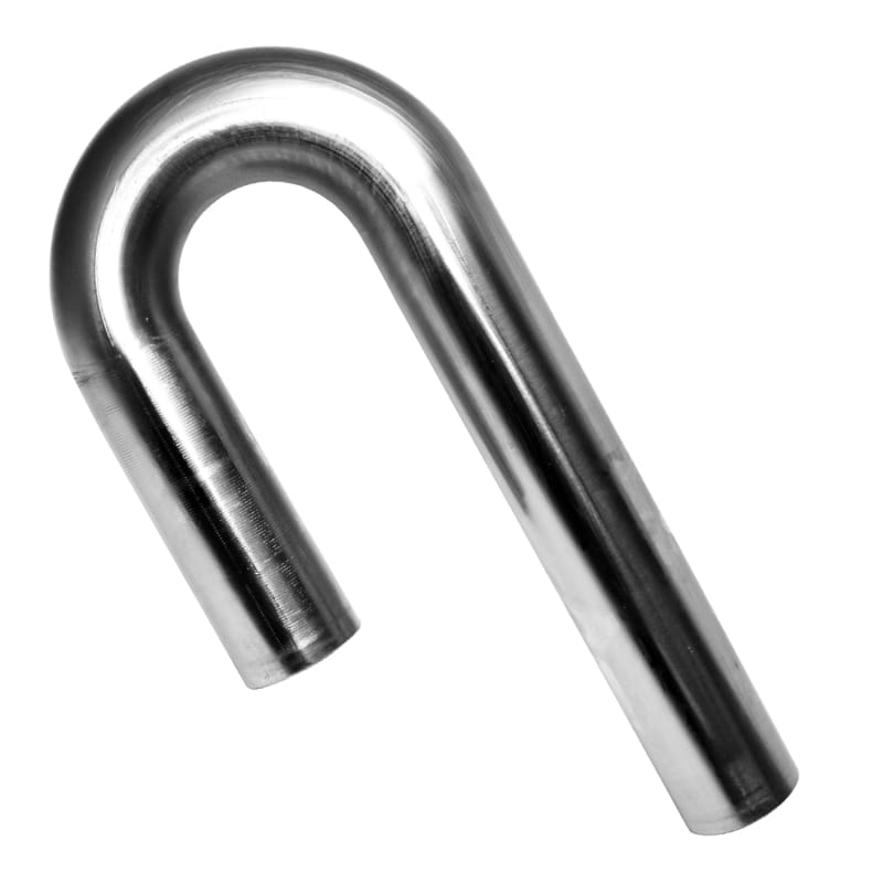 Kooks Headers — 1-5/8in. 304 Stainless 180 Degree J-Bend. 16 Ga Mandrel Bent Tubing. 2.50in. CLR
1-5/8" 304 Stainless 180 Degree J-Bend. 16 Ga Mandrel Bent Tubing. 2.50" CLR