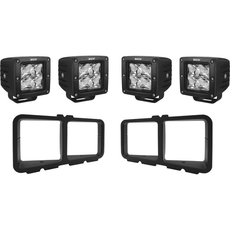 Westin — Outlaw/Pro-Mod Bumper Light Kit Square