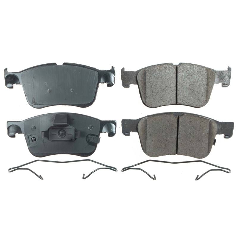 PowerStop — PowerStop - Z17 Low-Dust Ceramic Brake Pads with Hardware