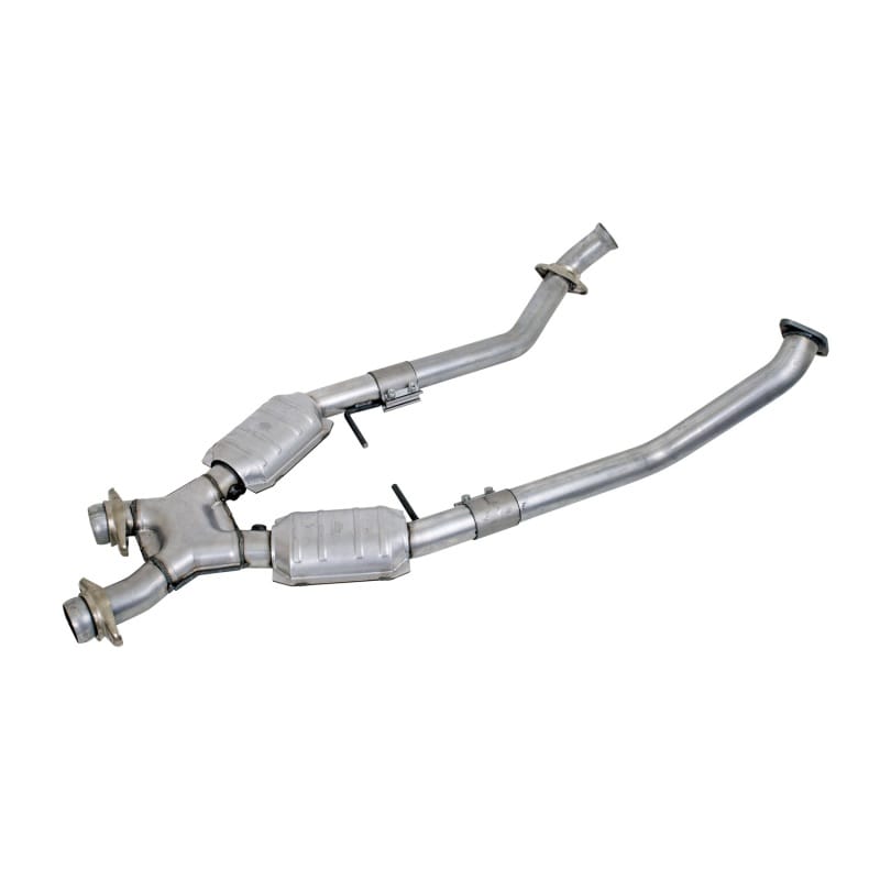 BBK — 1996-1998 MUSTANG GT 2.5 FULL X PIPE W/CONVERTERS
High-Flow Full X-Pipe Assembly