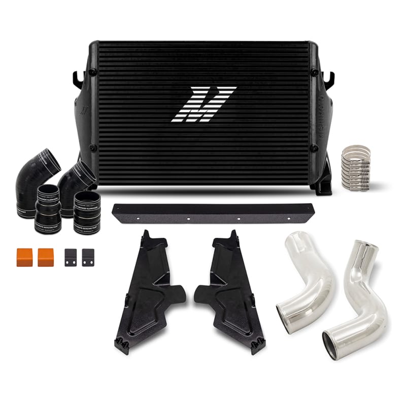 Mishimoto — Intercooler Kit, Black/Polished, fits Ram 6.7L Cummins 2019-2024