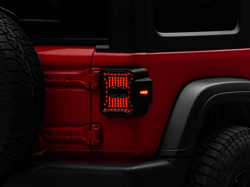 Raxiom — Raxiom 18-23 Jeep Wrangler JL Axial Series Linear LED Tail Lights- Blk Housing (Smoked Lens)
Lights