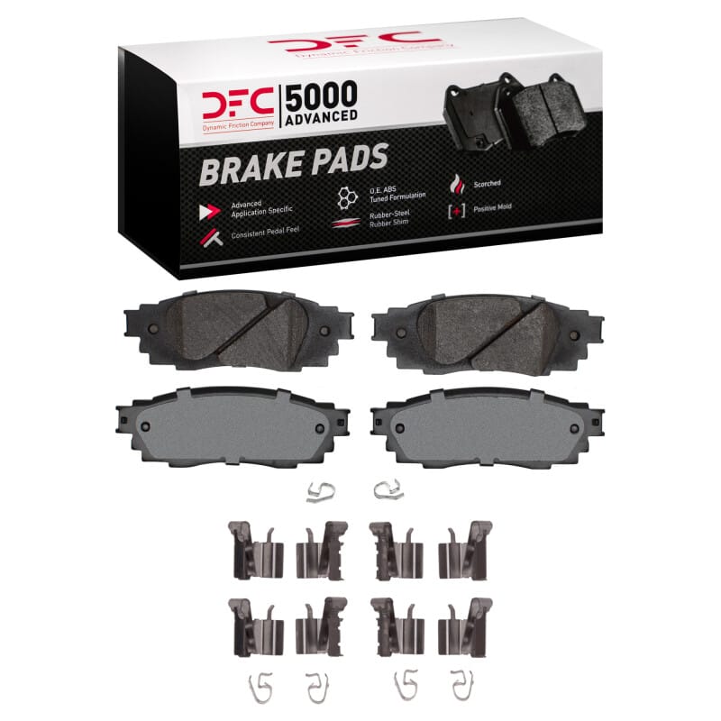 DFC — DFC 5000 Advanced Pads - Ceramic and Hardware Kit