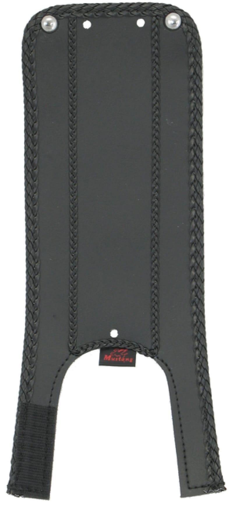 Mustang Motorcycle — Mustang 00-17 Harley Softail w/Square Dash Tank Bib - Black