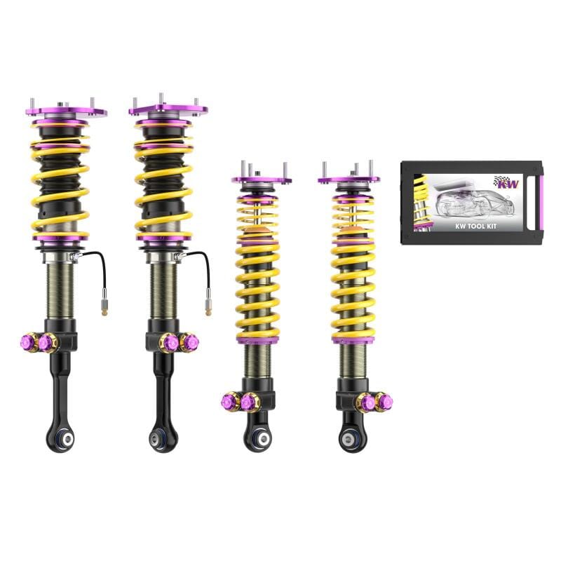 KW — 4 Way Adjustable coilovers with low & high-speed compression & rebound control
KW V5 CLUBSPORT KIT - 3090171096