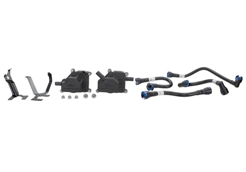 Ford Racing — 2024-2025 Mustang 5.0L Air/Oil Separator Kit L & R
Oil-Air Separator Kit