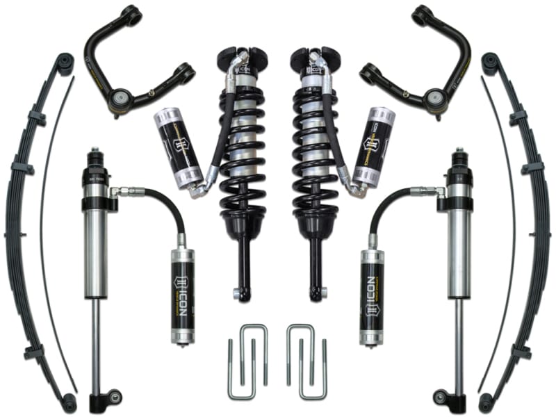 ICON — 05-15 TACOMA 0-3.5"/ 16-UP 0-2.75" STAGE 8 SUSPENSION SYSTEM W TUBULAR UCA
05-15 TACOMA 0-3.5"/16-23 0-2.75" STAGE 8 SUSPENSION SYSTEM W TUBULAR UCA