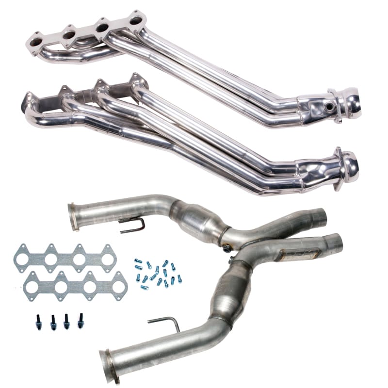 BBK — BBK 05-10 Ford Mustang GT 1 5/8 Long Tube Headers w/High Flow Catted X-Pipe (Silver Ceramic)
Exhaust Header
Exhaust Kit