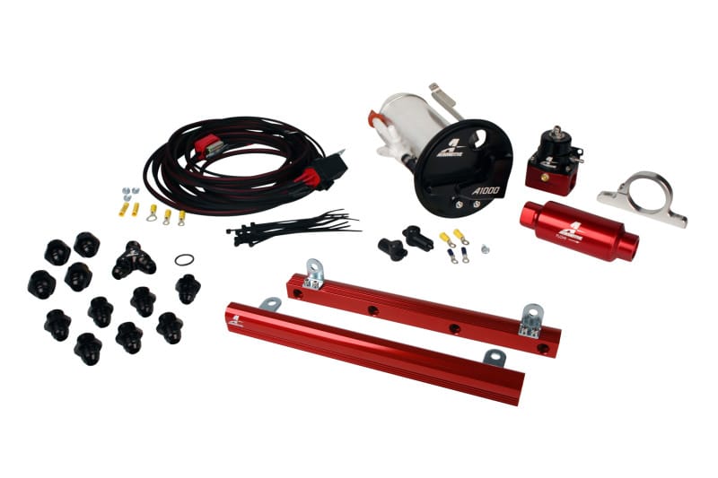 Aeromotive — 07-12 Shelby GT500 Stealth A1000 Racing Fuel System with 5.4L 4-V Fuel Rails