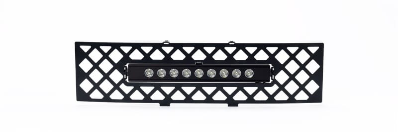 Putco — Putco 11-14 Ford F-150 - EcoBoost Bumper Grille Insert - Black SS Diamond w/ 10in Luminix Light Bar
BmprValanceGrilleIns