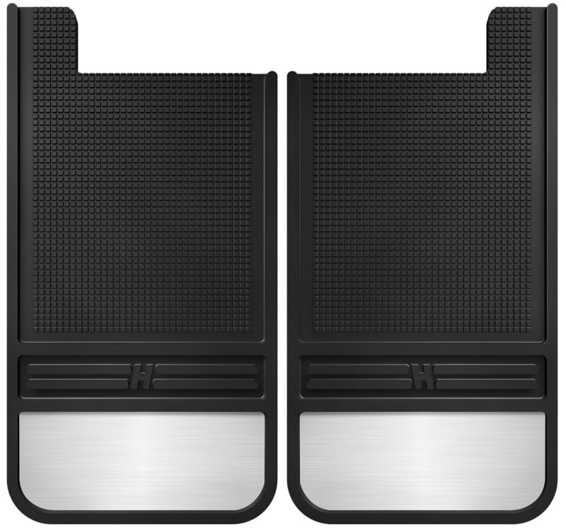 Husky Liners — MudDog Mud Flaps-Rubber Rear Mud Flaps-12IN w/Weight
Rubber Rear Mud Flaps - 12IN w/ Weight