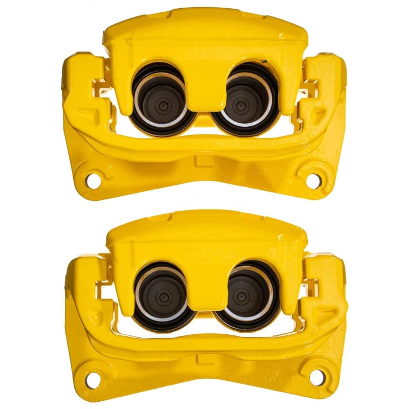 PowerStop — Yellow Powder Coated Calipers