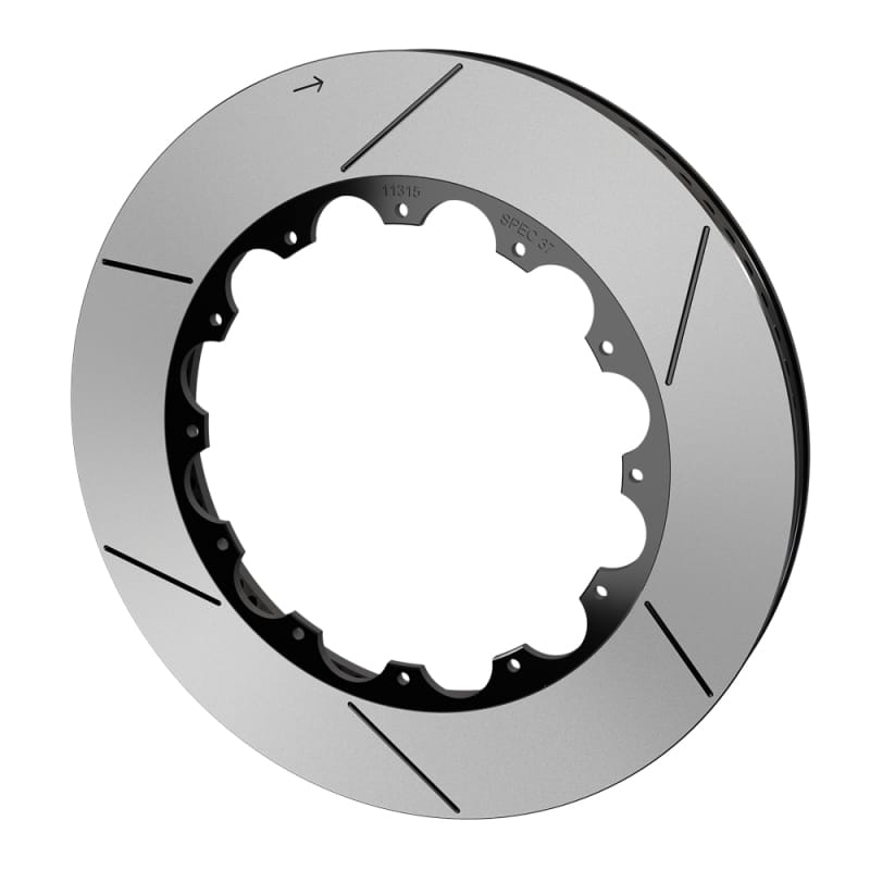 Wilwood — ROTOR1425-125BK863-000UJCXXXXR 12x8.75,72 CVANE,GT,BLACK,SPEC-37