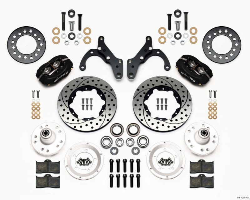 Wilwood — KIT,FRONT,IMPALA DRUM 69-70/DISC 68-70/ VETTE 69-82,FDLI,11.00 SRP,BLACK PWDR CT