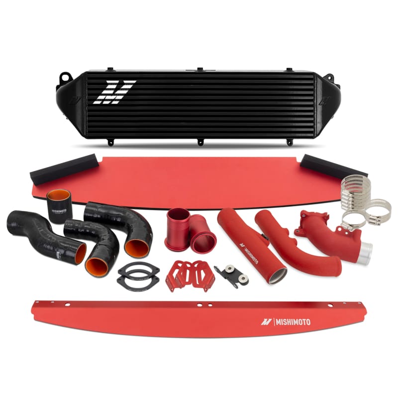 Mishimoto — Intercooler Kit, Black/Red, fits Toyota GR Corolla 2023+