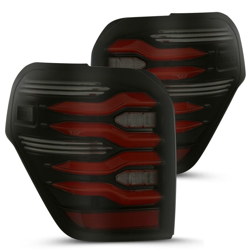 AlphaRex — LED Taillights Black-Red