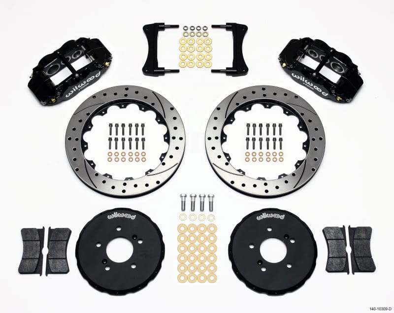 Wilwood — KIT,FRONT,S2000,FNSL6R,12.90x1.10 ROTOR DRILLED,W/LINES