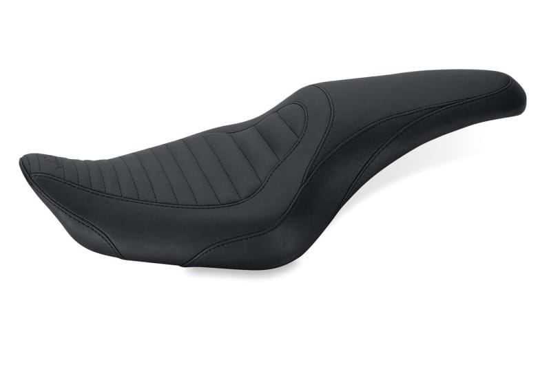 Mustang Motorcycle — Mustang 04-21 Harley Sportster Tripper Fastback 1PC Seat - Black