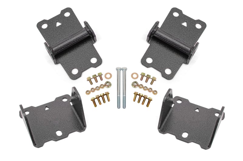 BMR Suspension — Motor Mount Kit, Upper And Lower, Solid