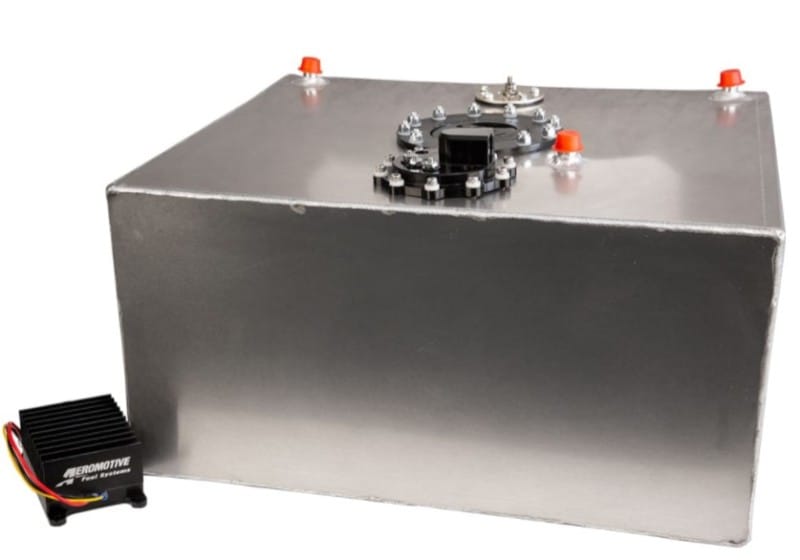 Aeromotive — Brushless 90° 10.0 GPM 15-Gal Stealth Fuel Cell with True Variable Speed Control
