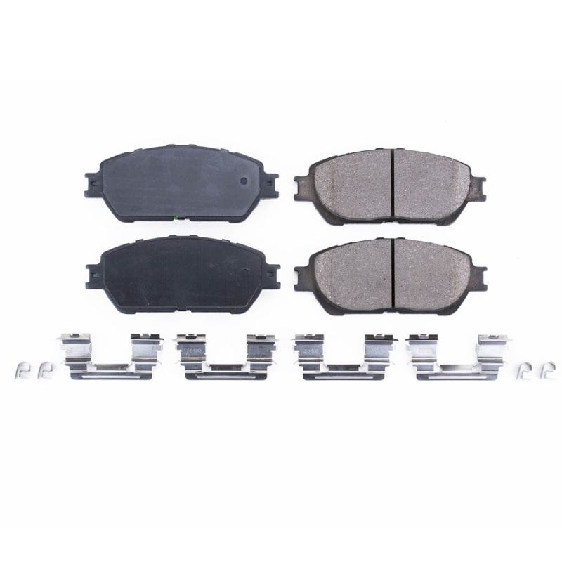 PowerStop — PowerStop - Z17 Low-Dust Ceramic Brake Pads with Hardware