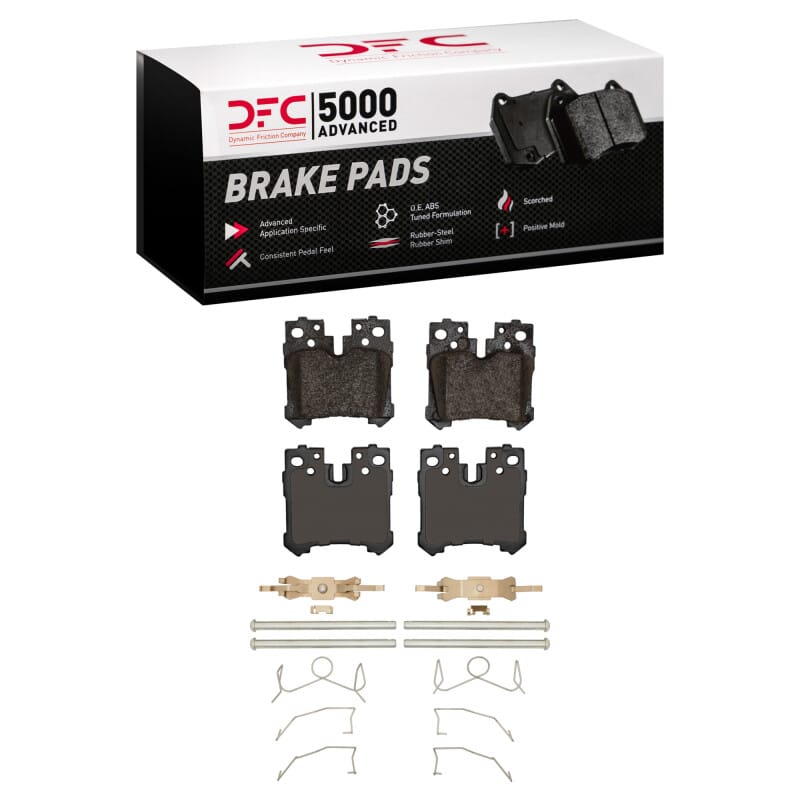 DFC — DFC 5000 Advanced Pads - Ceramic and Hardware Kit
