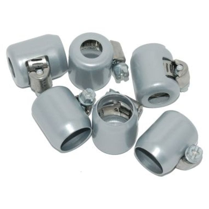NAMZ — NAMZ Hose Clamps 3/8in. ID Silver (6 Pack)