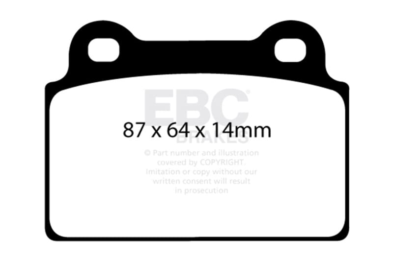 EBC — Yellowstuff Street And Track Brake Pads