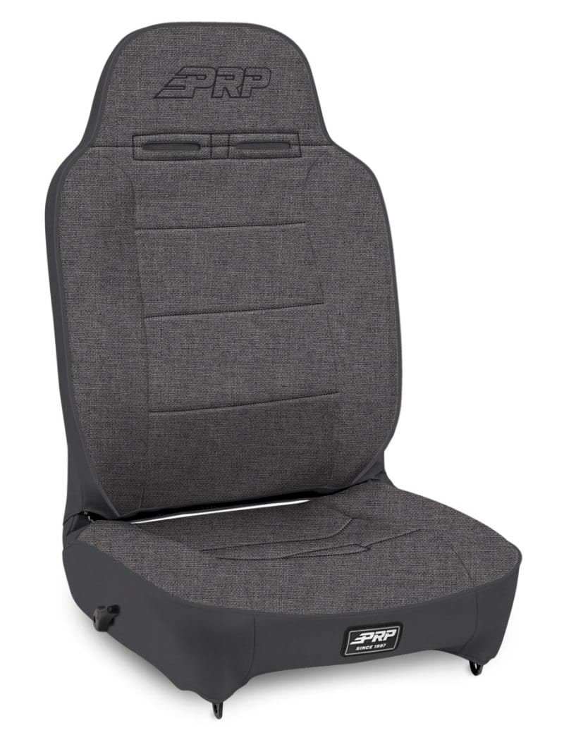 PRP Seats — PRP Enduro High Back Reclining Suspension Seat (Driver Side) - All Grey
Seat