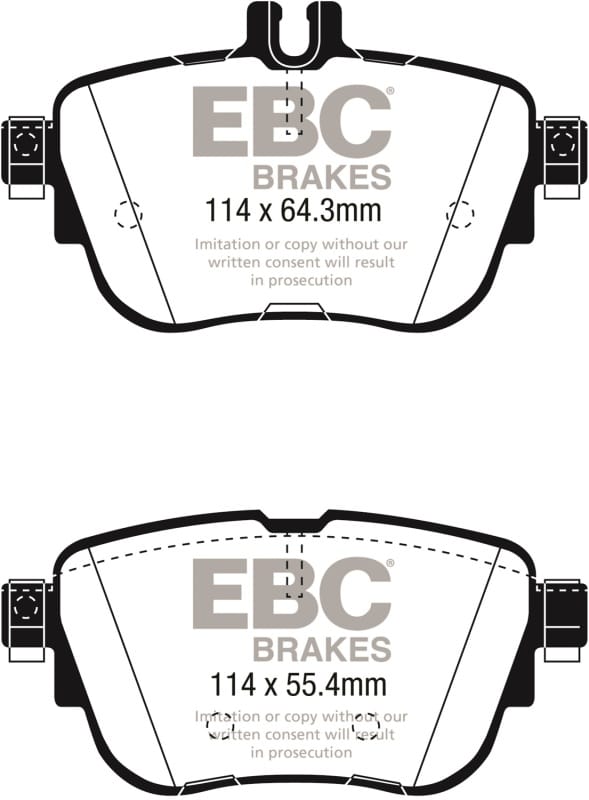 EBC — Greenstuff 2000 Series Sport Brake Pads